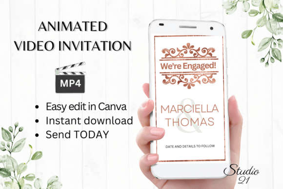 Design an Unforgettable Engagement Announcement with W1926B