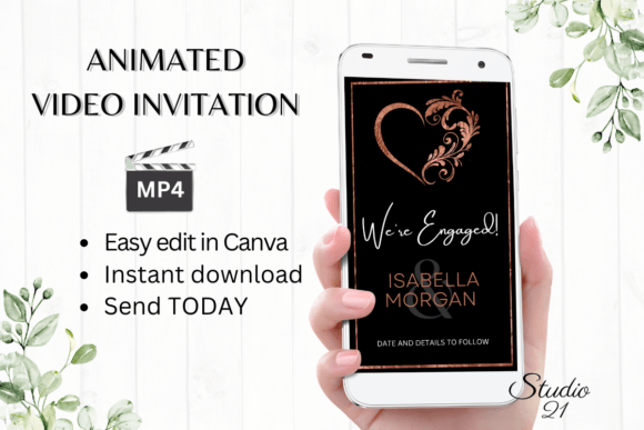 Digital Engagement Announcement W1921B: Modern Elegance