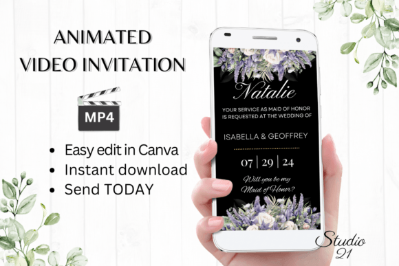Digital Maid of Honor Proposal W3419MH: A Designer's Guide
