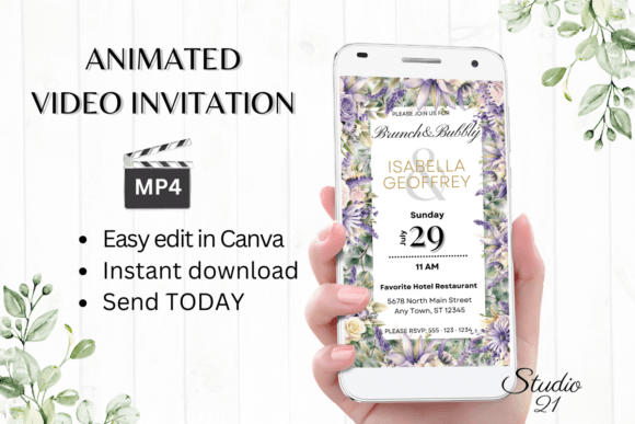 Digital Wedding Brunch Invite W9410: A Designer’s Guide to Effortless Elegance