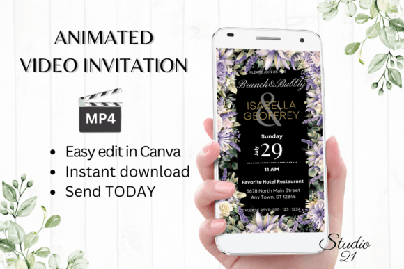 Digital Wedding Brunch Invite W9411: A Designer's Guide