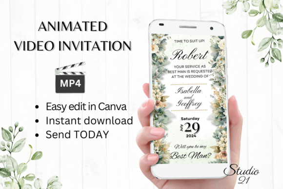 Electronic Best Man Proposal: A Modern Digital Invitation